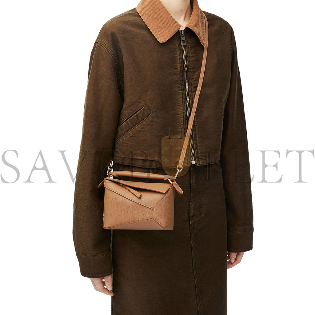 l*ew* mini puzzle bag in soft grained calfskin a510p88x16 (18*12.5*8cm)